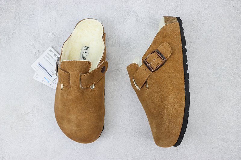 Birkenstock Boston Shearling "Mink" фото № 6