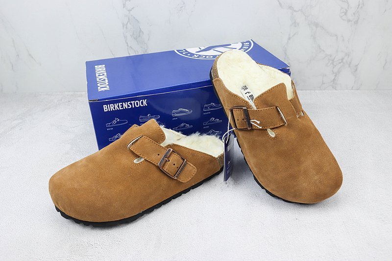 Birkenstock Boston Shearling "Mink" фото № 7