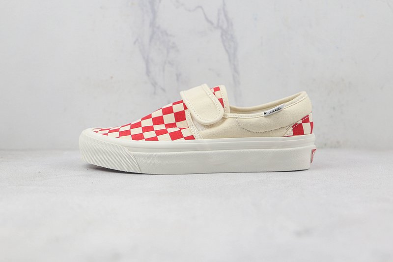 Vans Slip-On "Anaheim Factory/Red Checkerboard" фото № 2