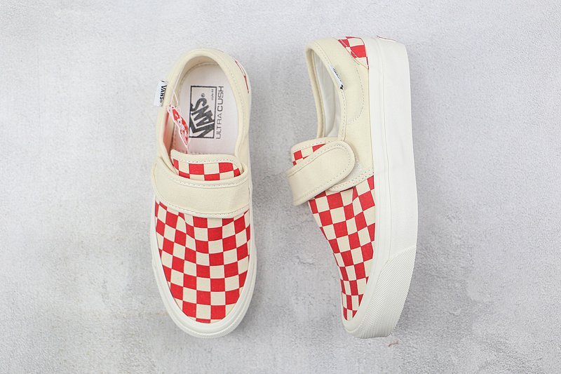 Vans Slip-On "Anaheim Factory/Red Checkerboard" фото № 7