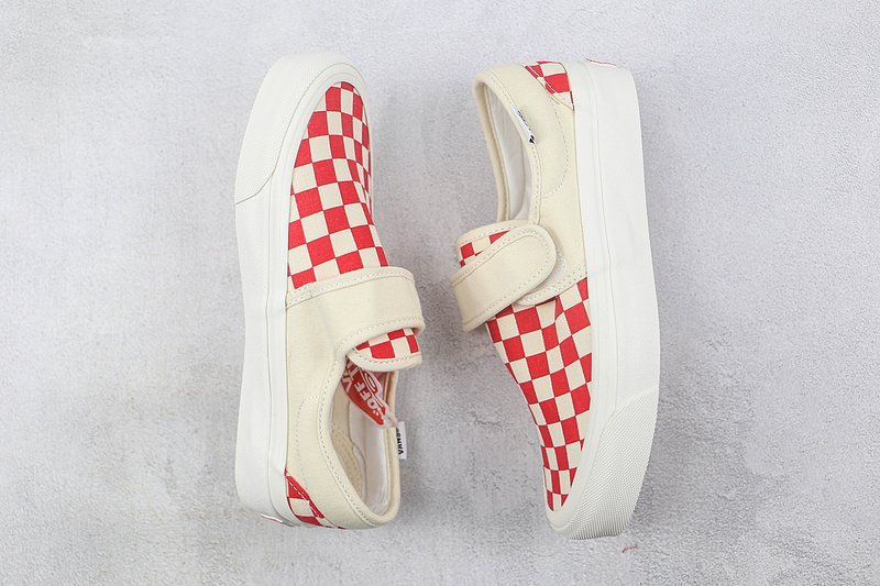 Vans Slip-On "Anaheim Factory/Red Checkerboard" фото № 6