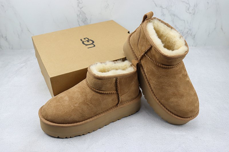 UGG Ultra Mini Platform "Beige" фото № 5