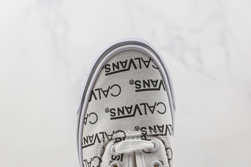 Palace x Calvin Klein x Vans Authentic "Black Logo/White" фото № 4