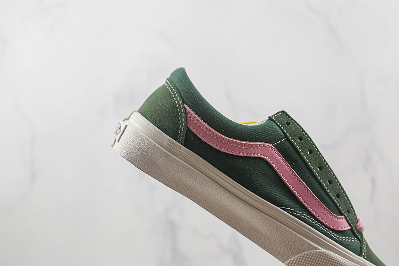 Vans Old Skool "Green/Pink" фото № 3