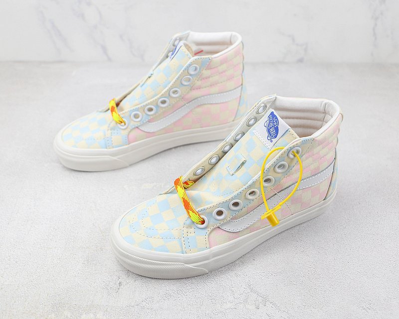 Vans SK8-Hi "Blue/Pink/White" фото № 5