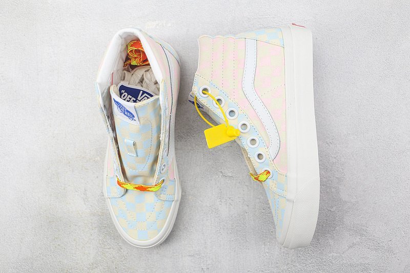 Vans SK8-Hi "Blue/Pink/White" фото № 7