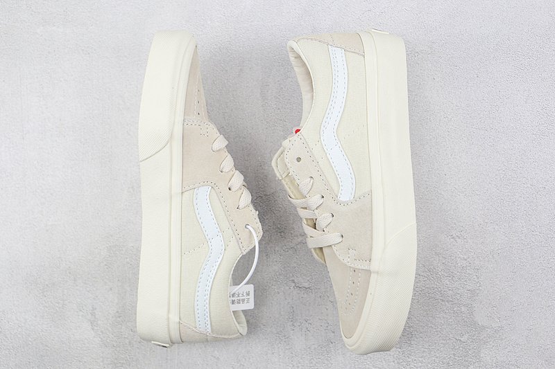 Vans SK8-Low "Marshmallow/True White/Beige" фото № 6