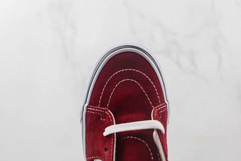 Vans SK8-Low "Burgundy Red" фото № 4