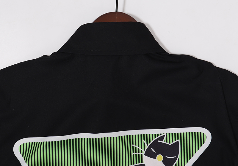 Рубашка Prada Short Sleeve Milano Cat "Black" фото № 7