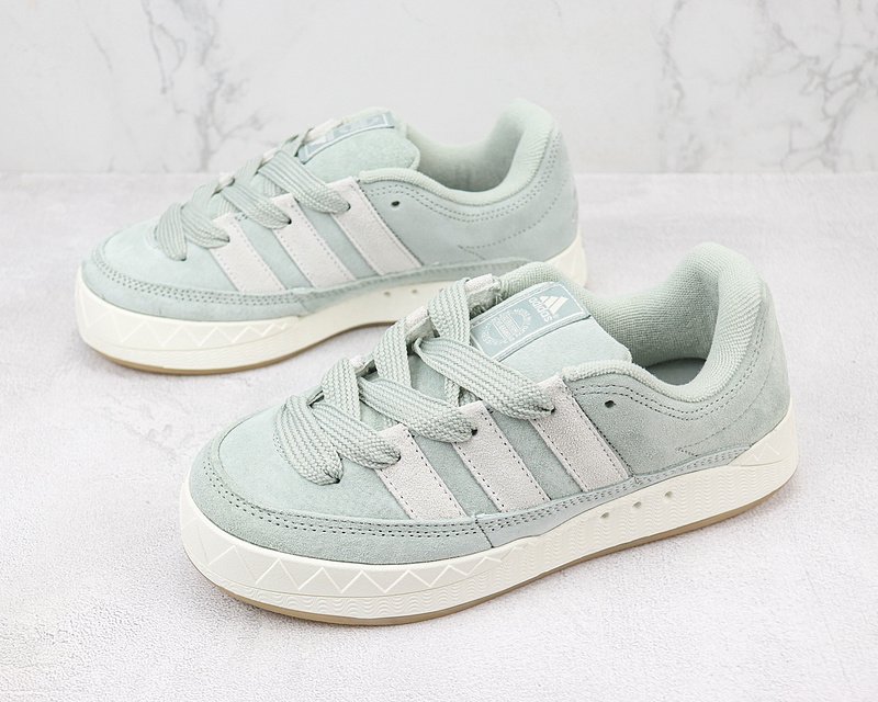 Adidas Adimatic "Linen Green/Haze Grey/White" фото № 5