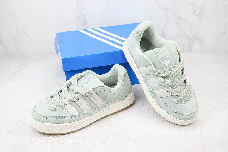 Adidas Adimatic "Linen Green/Haze Grey/White" фото № 7