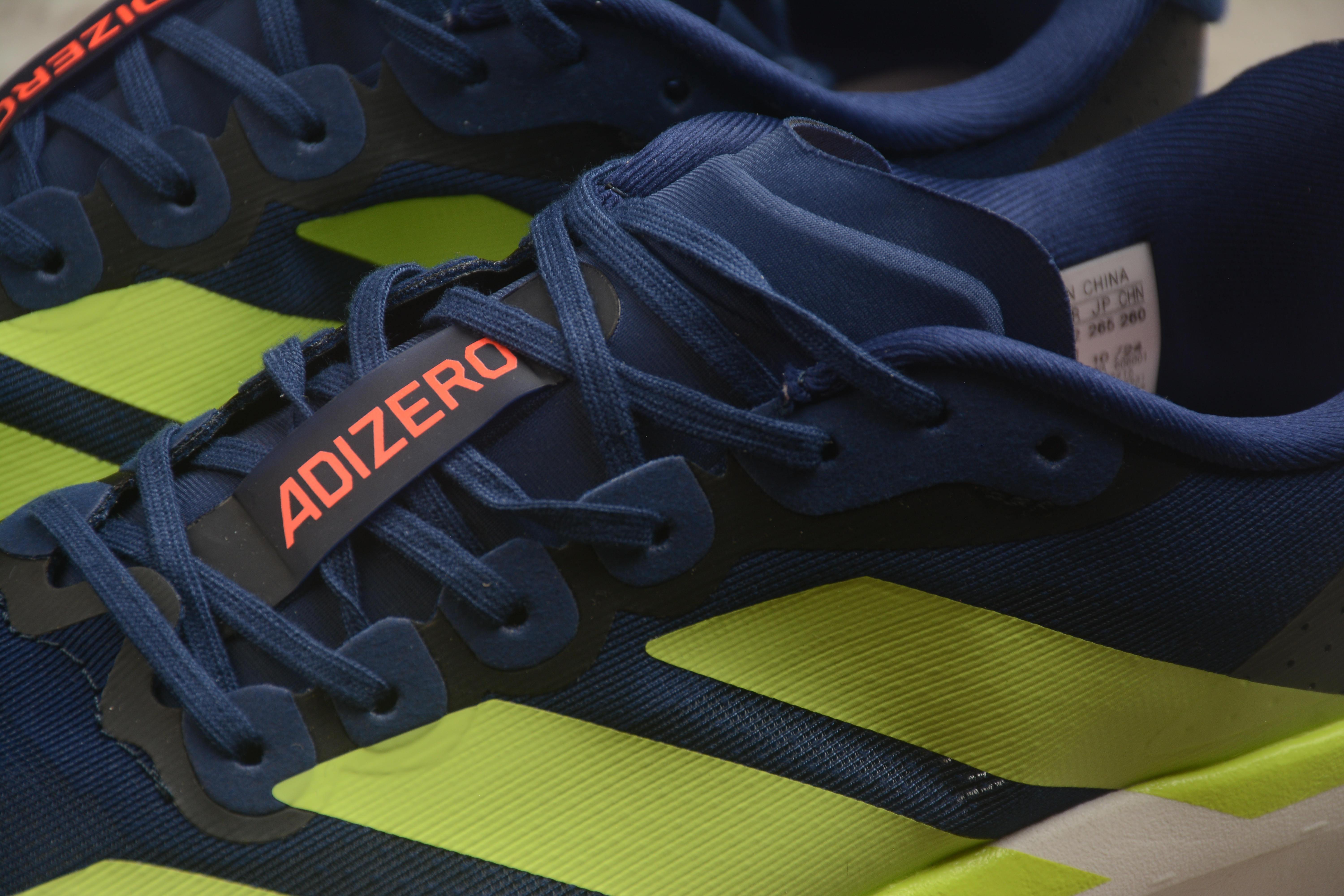 adidas Adizero Evo SL "Navy/Yellow" фото № 6