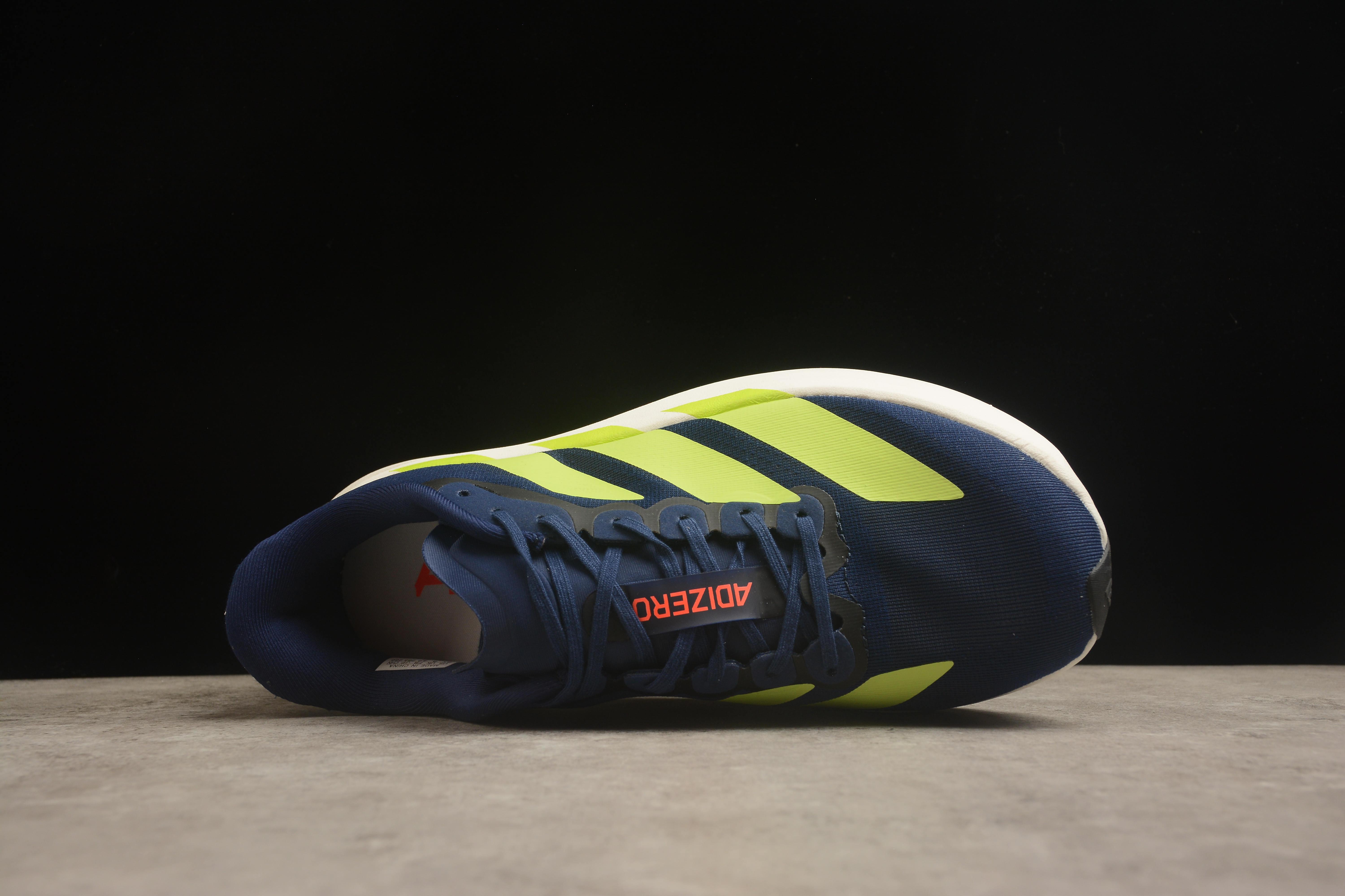 adidas Adizero Evo SL "Navy/Yellow" фото № 8