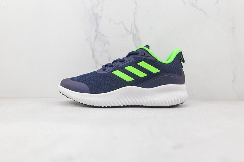 Adidas Alphacomfy "Dark Blue/Volt" фото № 2