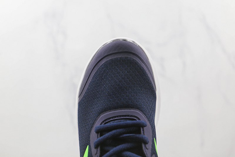 Adidas Alphacomfy "Dark Blue/Volt" фото № 4