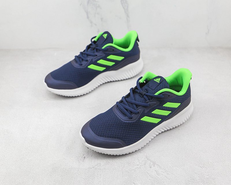 Adidas Alphacomfy "Dark Blue/Volt" фото № 5