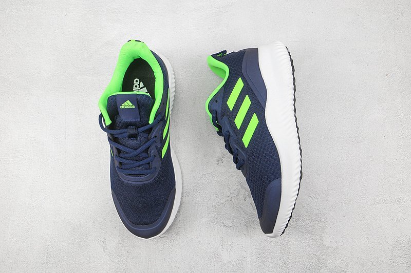 Adidas Alphacomfy "Dark Blue/Volt" фото № 6