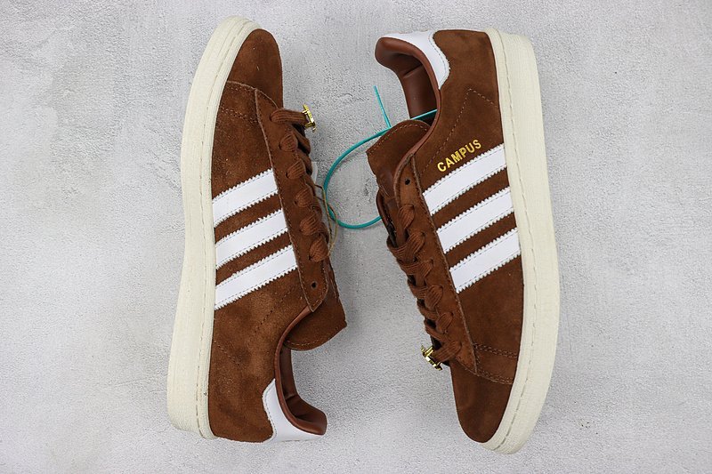A Bathing Ape x Adidas Campus 80s "Brown" фото № 7