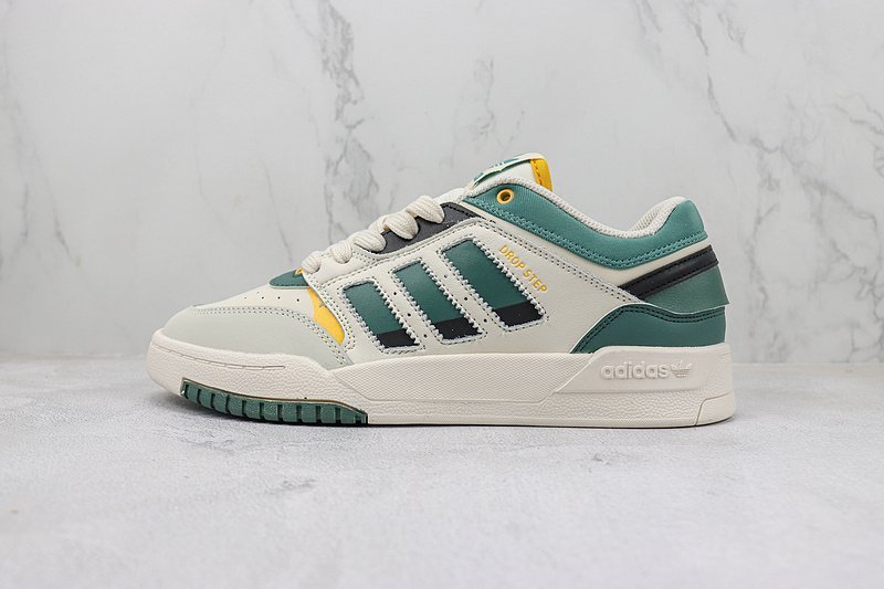 Adidas Drop Step Low "Pine Green/Grey" фото № 2