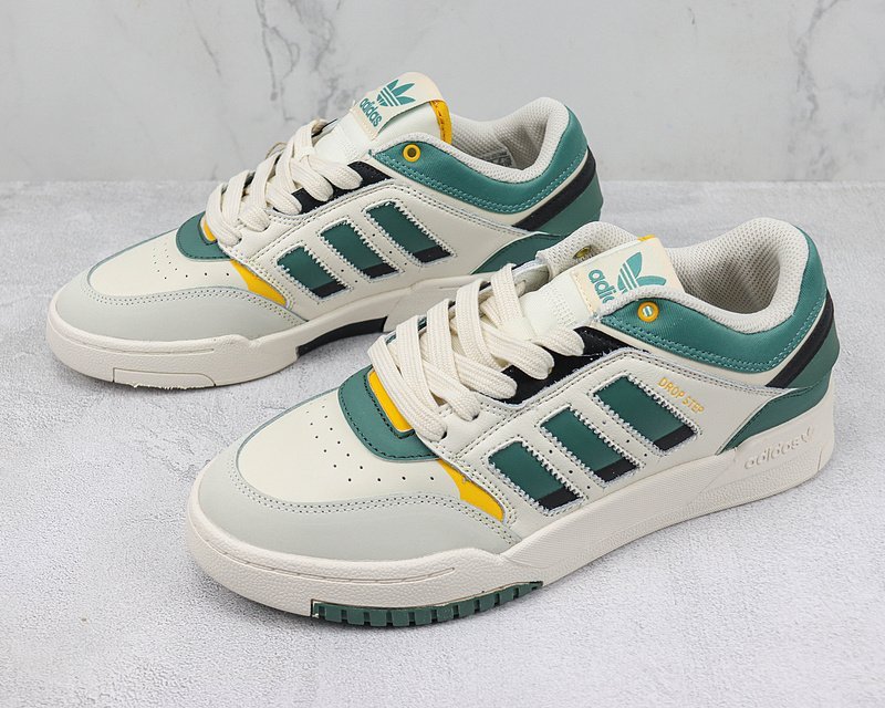 Adidas Drop Step Low "Pine Green/Grey" фото № 5