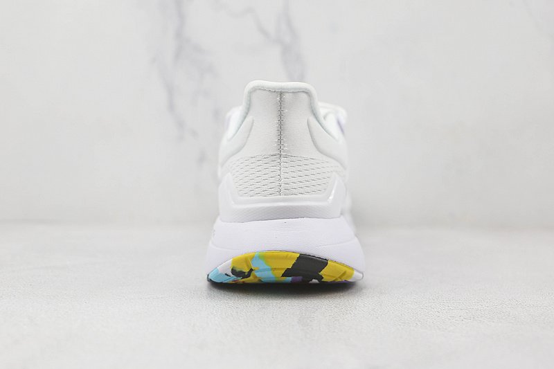 Adidas EQ21 "Cloud White/Navy Blue/Red" фото № 9