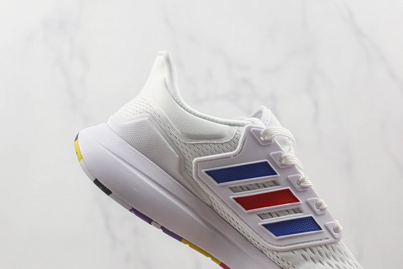 Adidas EQ21 "Cloud White/Navy Blue/Red" фото № 3