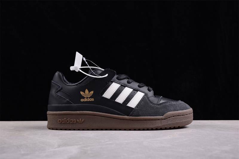 Adidas FORUM 84 LOW CL "Black" фото № 7