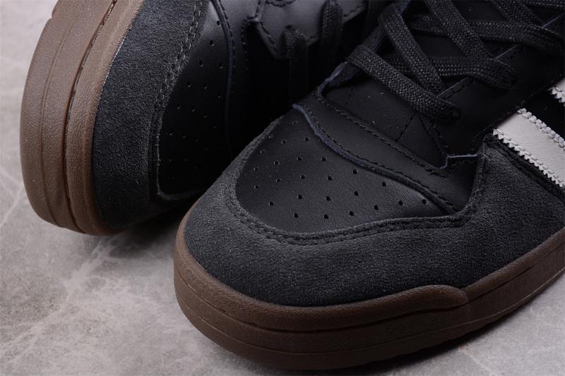 Adidas FORUM 84 LOW CL "Black" фото № 3