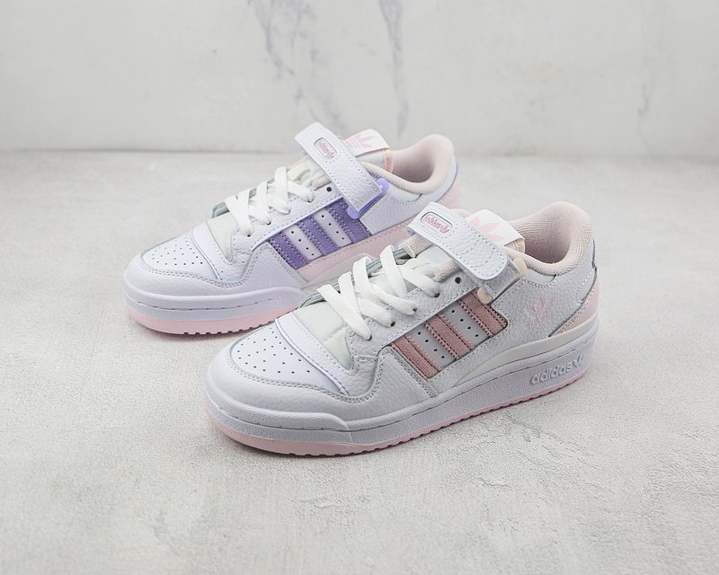 Adidas Forum 84 Low "White/Pink" фото № 5