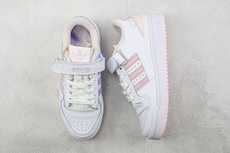 Adidas Forum 84 Low "White/Pink" фото № 7