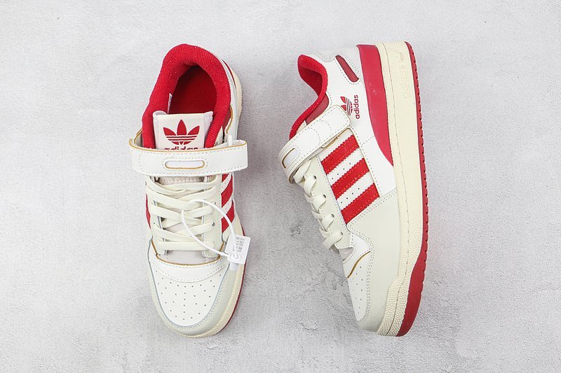 Adidas Forum 84 Low "White/Red/Cream" фото № 7