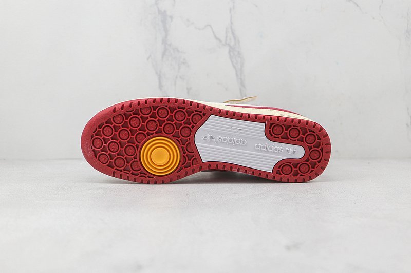Adidas Forum 84 Low "White/Red/Cream" фото № 8