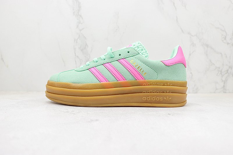 Adidas Gazelle Bold "Pink/Mint Green" фото № 2