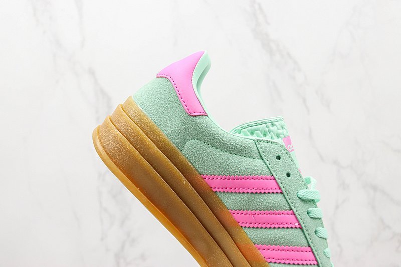 Adidas Gazelle Bold "Pink/Mint Green" фото № 3
