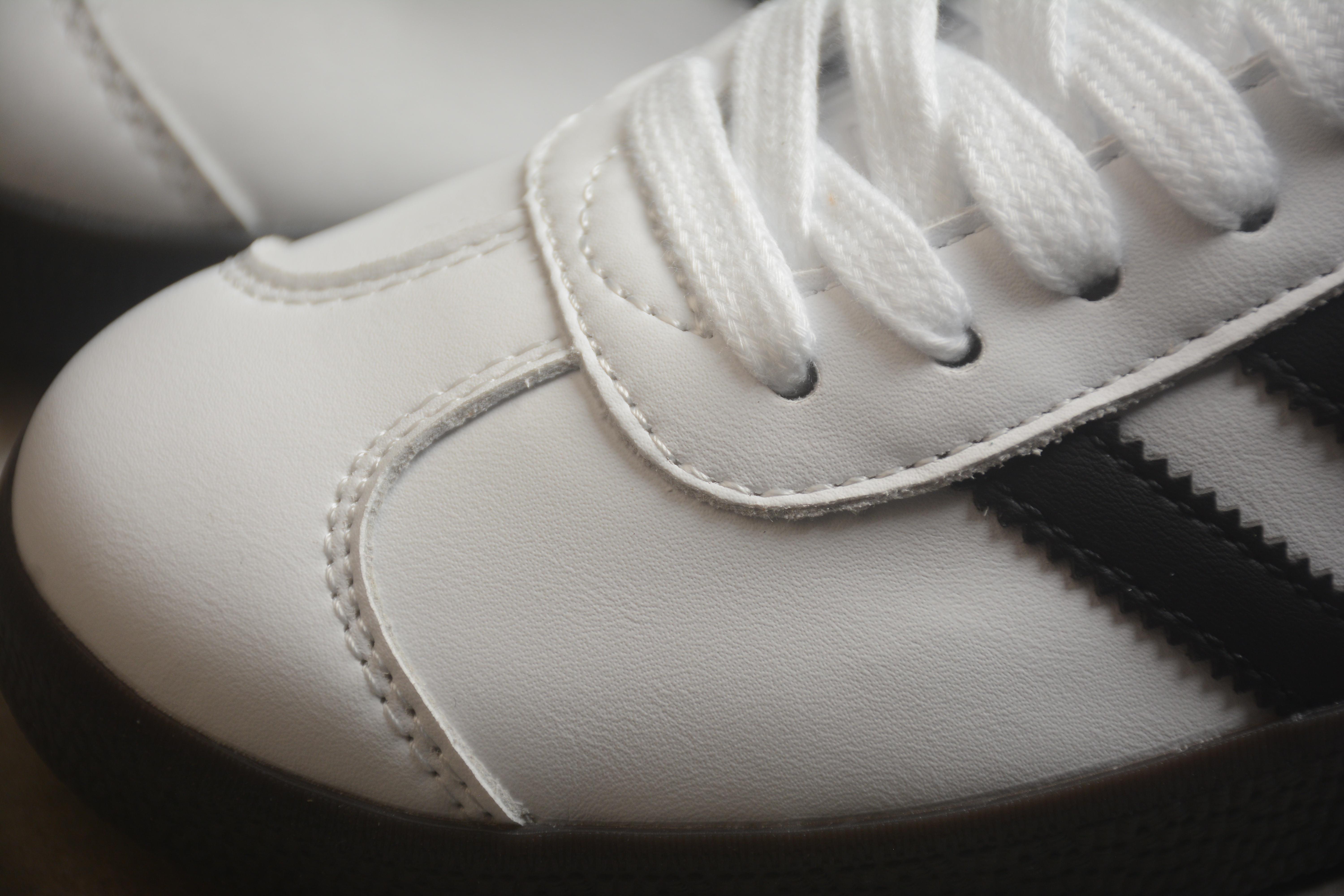 Adidas Gazelle Leather Shoes "White" фото № 8