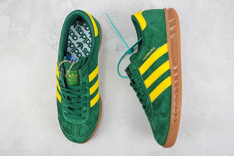 Adidas Handball Spezial "Green/Sulfur" фото № 6