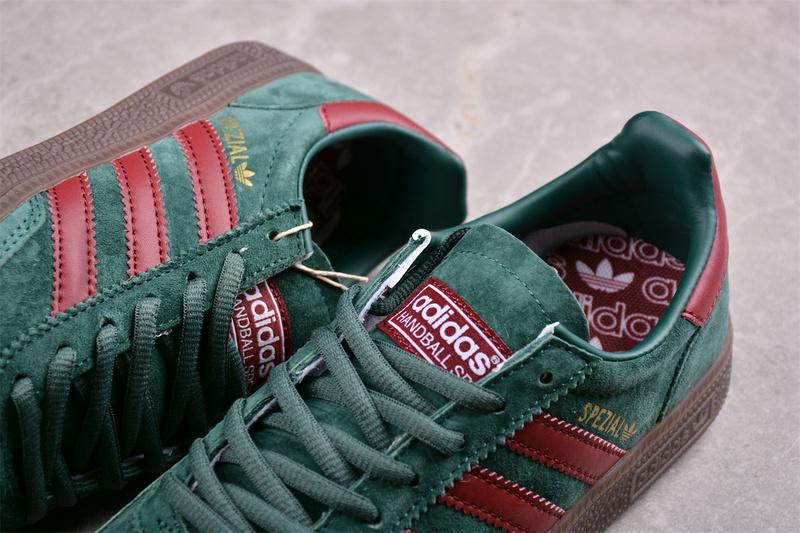 Adidas Handball Spezial Collegiate "Green/Burgundy" фото № 8