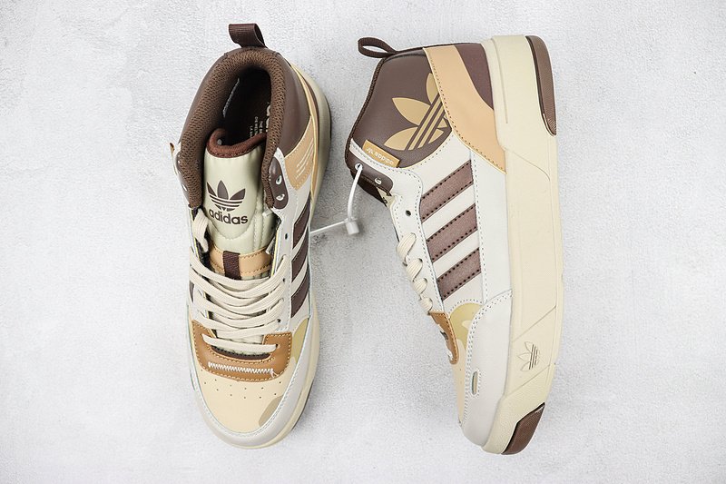 Adidas Post Up "Beige/Dark Brown" фото № 6