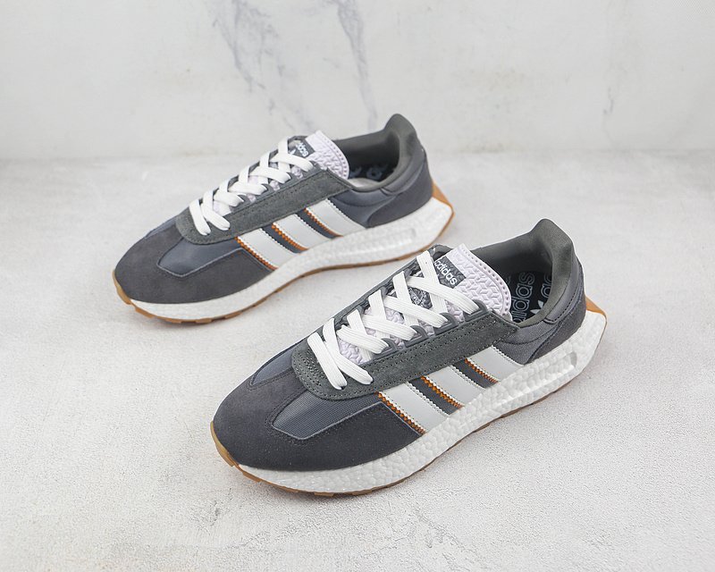 Adidas Retropy E5 "White/Dark Grey/Orange" фото № 5