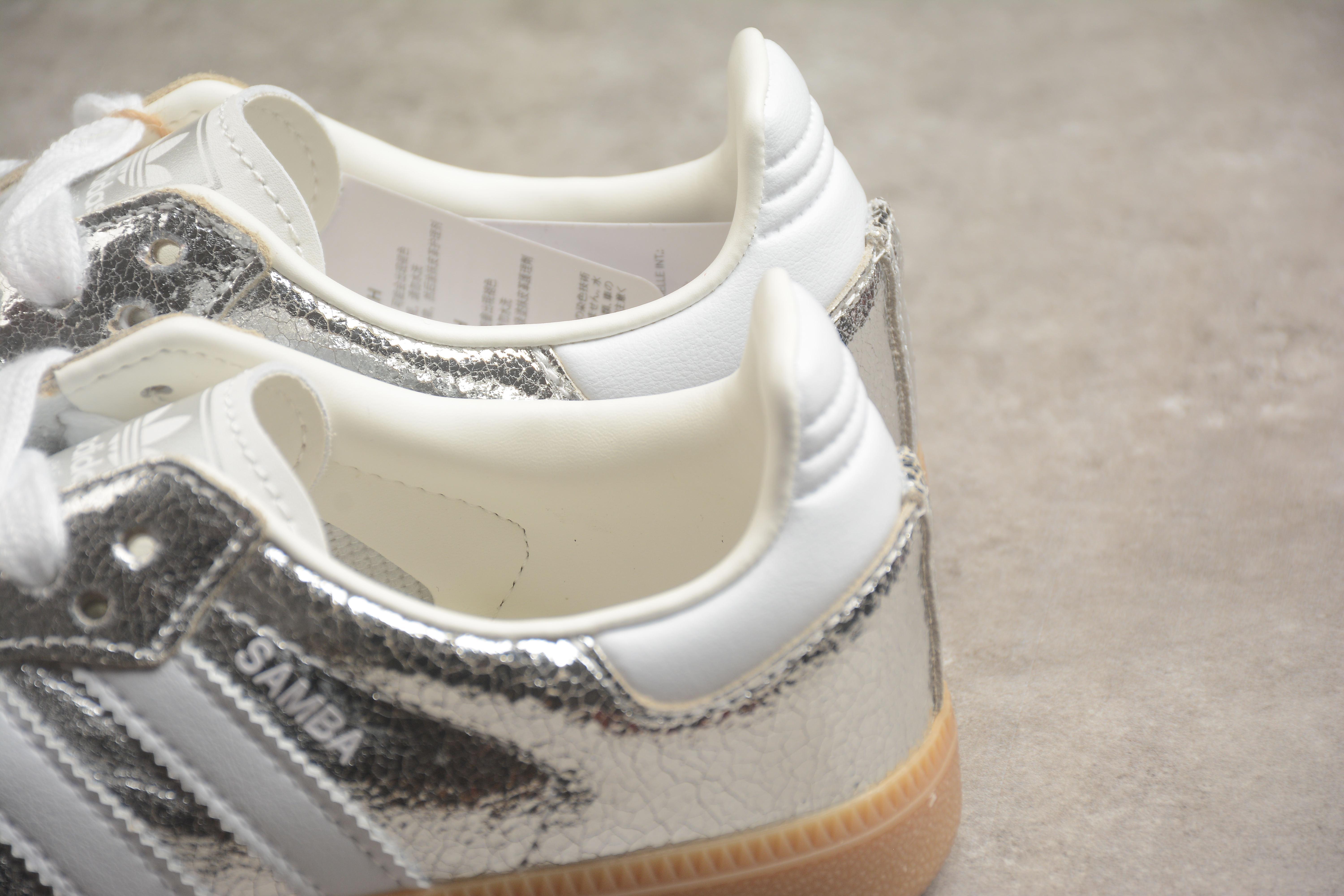 Adidas Samba OG "Silver Metallic" фото № 8
