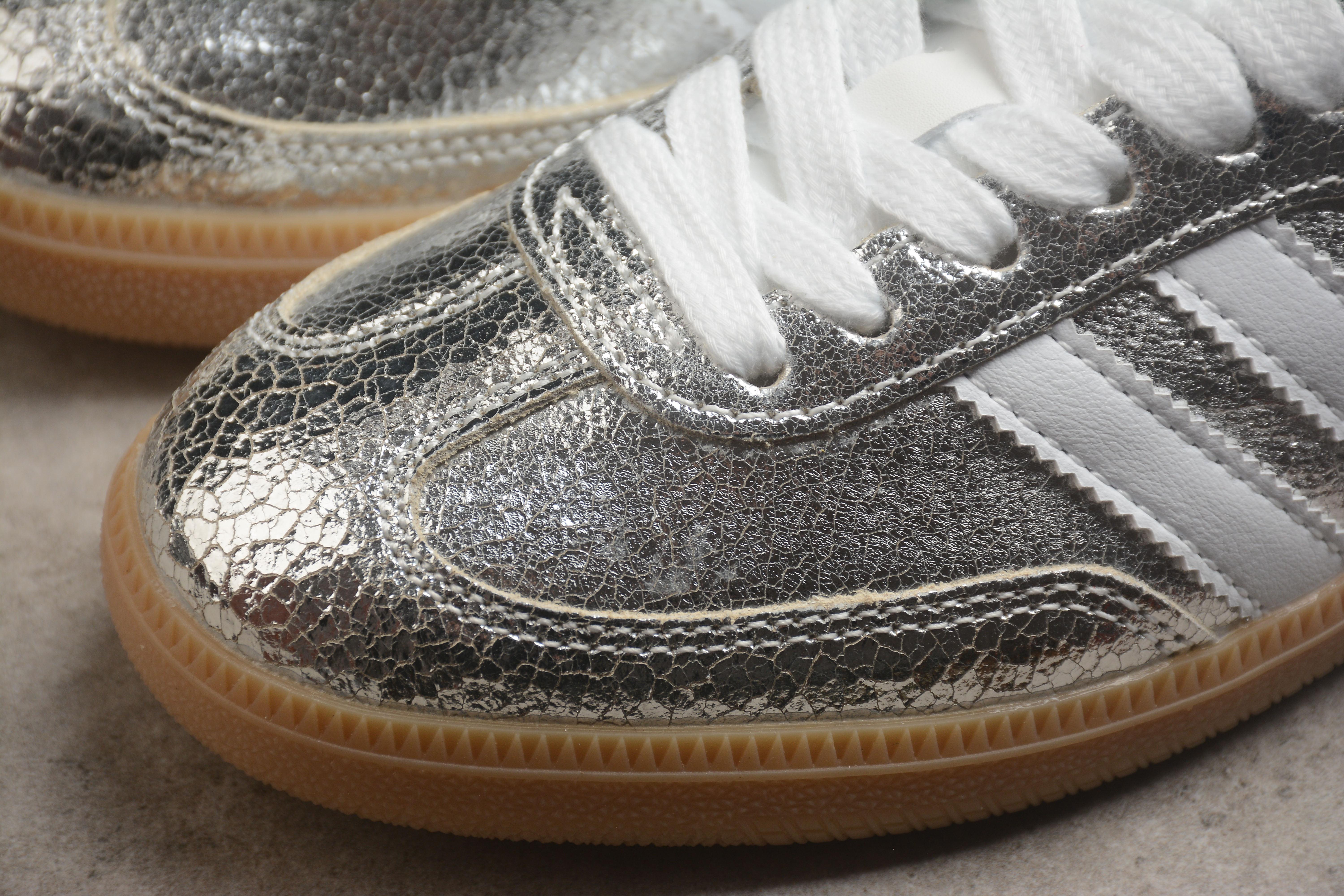Adidas Samba OG "Silver Metallic" фото № 6