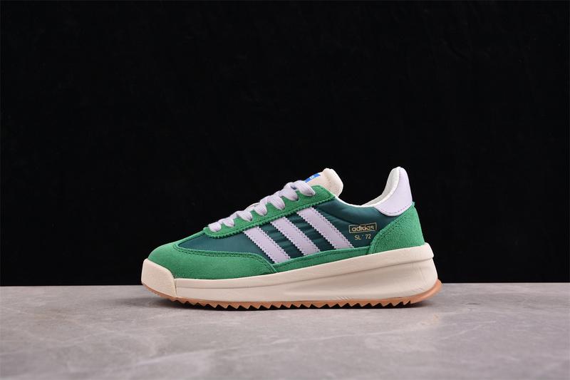 Adidas SL72 RTN "Collegiate Green Silver Dawn" фото № 2