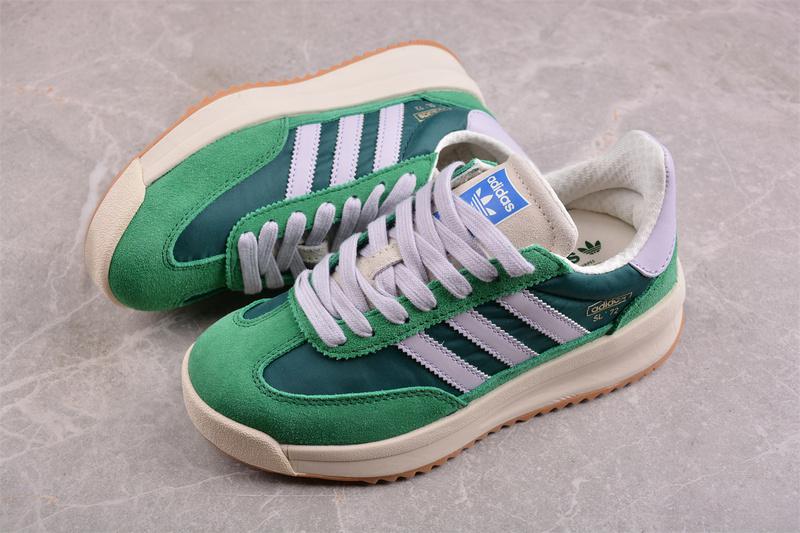 Adidas SL72 RTN "Collegiate Green Silver Dawn" фото № 6