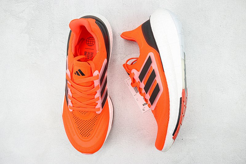 Adidas UltraBoost Light "Solar Red Black" фото № 6