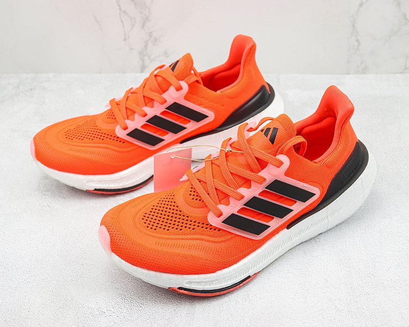 Adidas UltraBoost Light "Solar Red Black" фото № 7