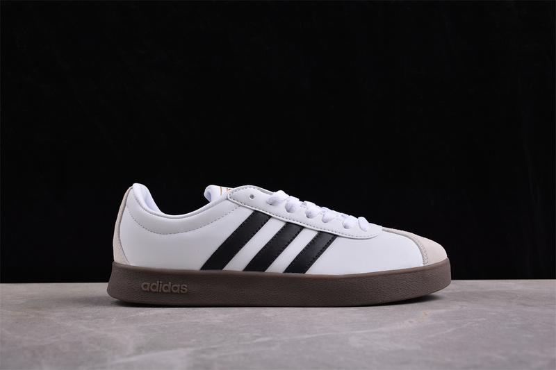 Adidas VL Court 2.0 "White Black Gum" фото № 2