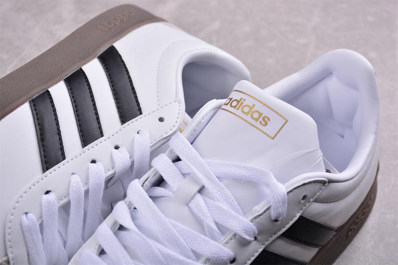 Adidas VL Court 2.0 "White Black Gum" фото № 8