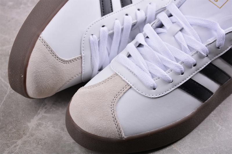 Adidas VL Court 2.0 "White Black Gum" фото № 7