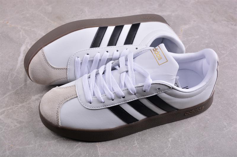 Adidas VL Court 2.0 "White Black Gum" фото № 6