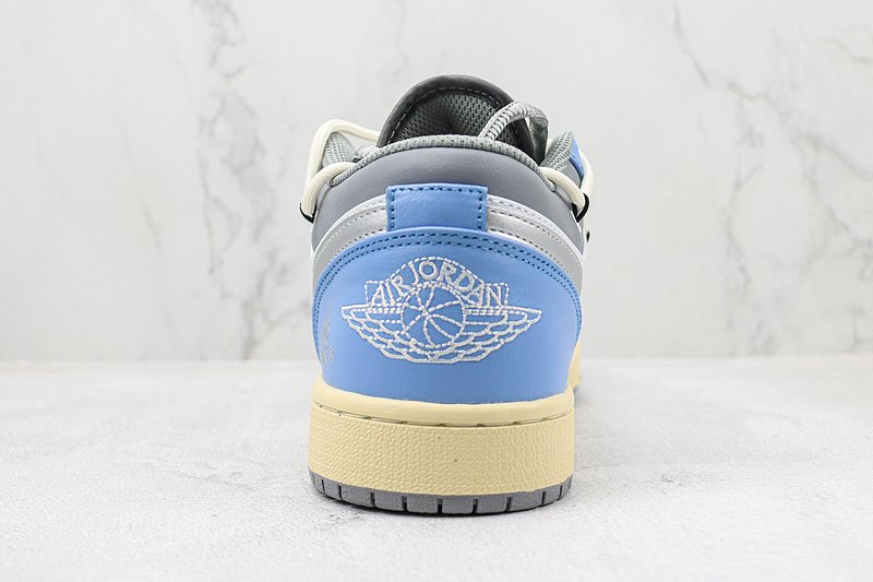 Air Jordan 1 Low "Vintage Stealth Grey Blue" фото № 8